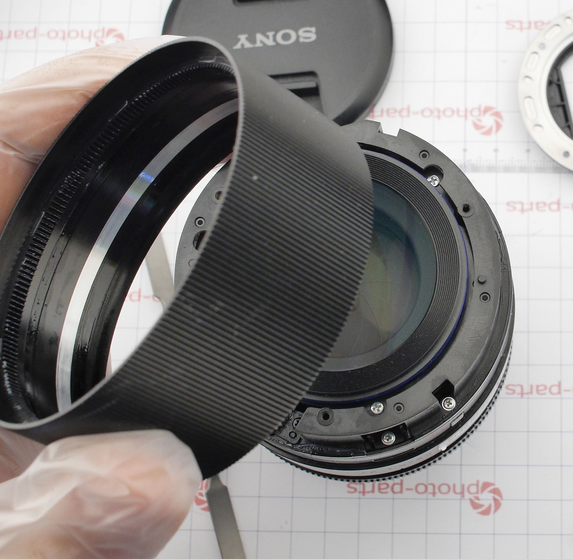 Розбирання і ремонт Sony FE Planar T* 50mm F1.4 ZA